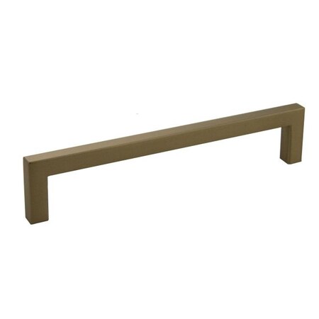Crown 6-3/8" Modern Square Cabinet Pull with 6-3/10" Center to Center Rose Gold Finish CHP87228RG
